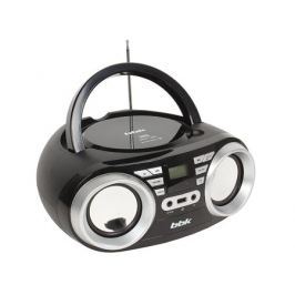 Аудиомагнитола BBK BX160BT черный/металлик