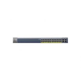 Коммутатор NETGEAR GS728TP-100EUS управляемый 24 порта 10/100/1000Mbps 4xGbLAN PoE