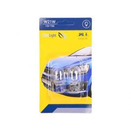 Лампа галогеновая W21W (Clearlight) 12V (блистер 2 шт.)
