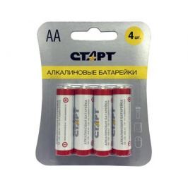 Батарейка Старт АА алкалиновая 4 шт