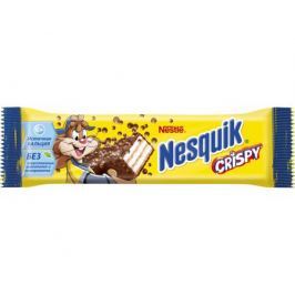 Батончик Nesquik Crispy с хрустящей вафлей 8х22 г