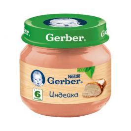 Пюре Gerber Индейка с 6 мес. 80 г