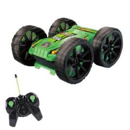 Машина-перевёртыш на радиоуправлении Hot Wheels трюковая черно-зелёная