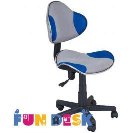 Детское компьютерное кресло FunDesk LST3 blue/Grey