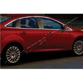 Окантовка на молдинги стекол, нерж., 12 частей (SD) Omsa Line 2608146 для FORD Focus III (2011 - 2015 )