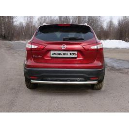 Защита задняя (центральная) 60,3 мм (Сборка РФ) ТСС NISQASHSPB15-15 для Nissan Qashqai 13-