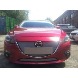 Защита радиатора, хром, низ Allest MAZ13.bot.chrome для Mazda 3 2013-2017