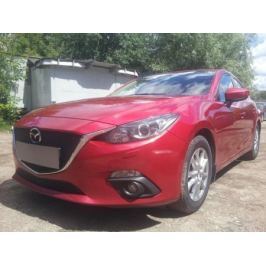Защита радиатора, чёрная, нижняя Allest MAZ13.bot.black для Mazda 3 2013-2017