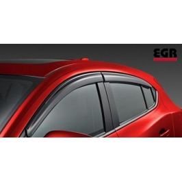 Дефлекторы боковых окон, темные ( HB ) EGR 92450033B для Mazda 3 2013-2017