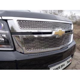 Решетка радиатора (нижняя,лист) CHEVTAH16-02 Chevrolet Tahoe IV 2015-